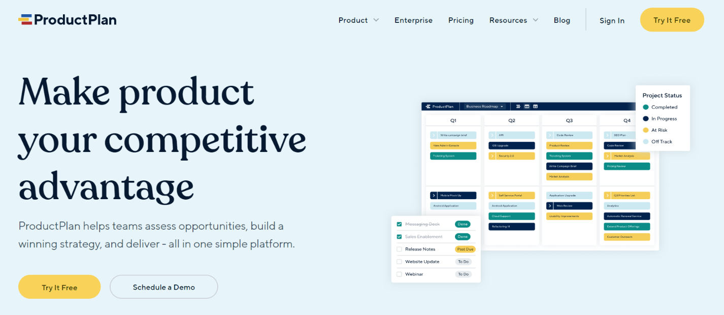 8 Best Productplan Alternatives for Your Business