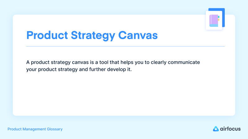 Product strategy canvas