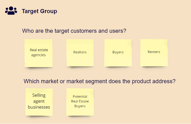 Product Discovery - Target Group 