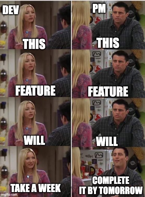 Engineers vs product managers stereotype