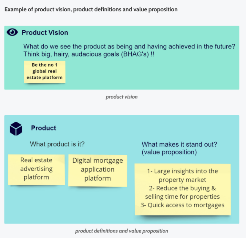 product owners and product vision