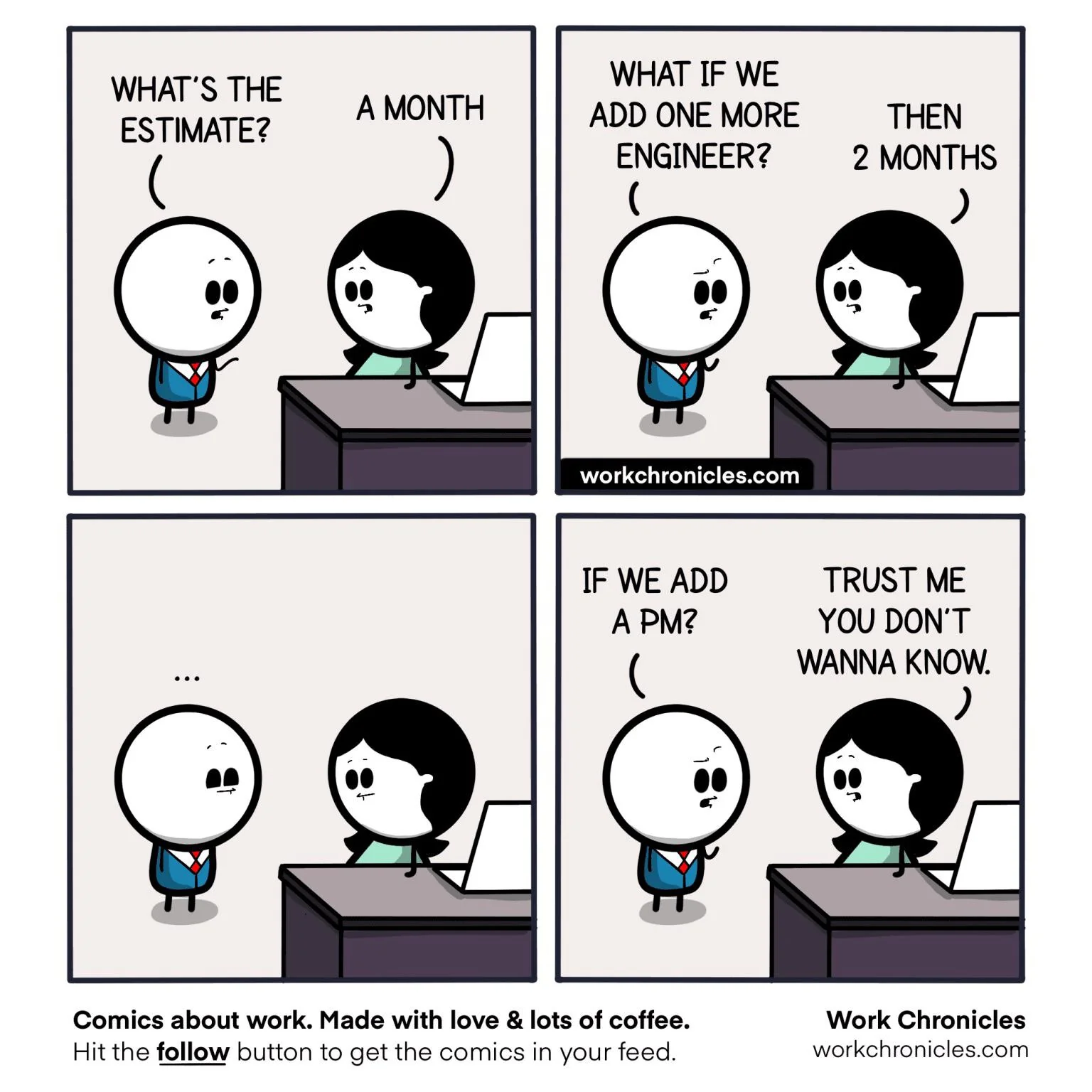 The relationship between PMs and engineers