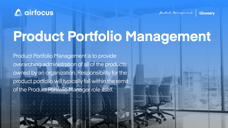 What is Product Portfolio Management?