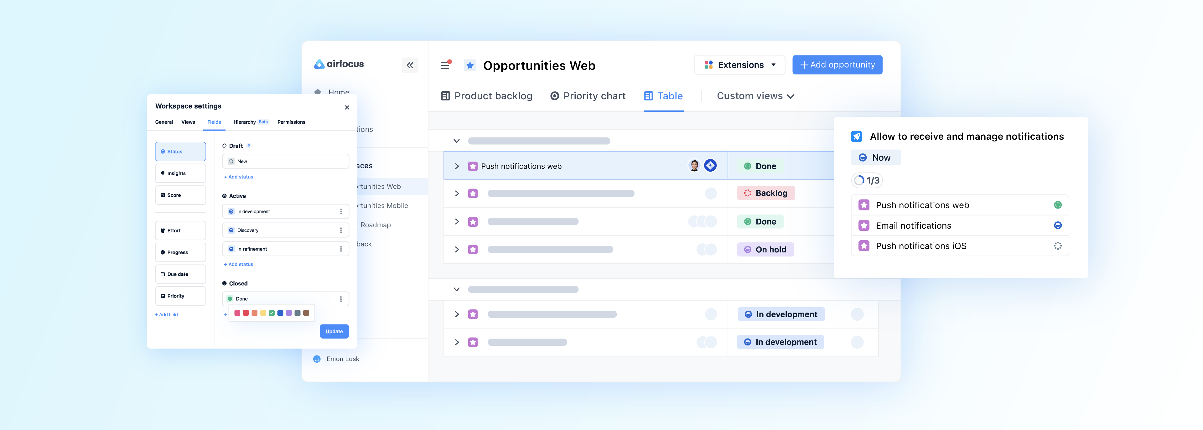 Introducing airfocus Portal - Engage With Your Users on a Branded Portal 🎉