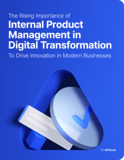 airfocus eBook Internal Product Management in Digital Transformation