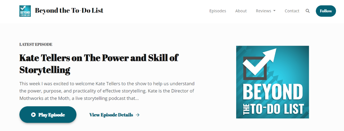 Beyond the To-Do List