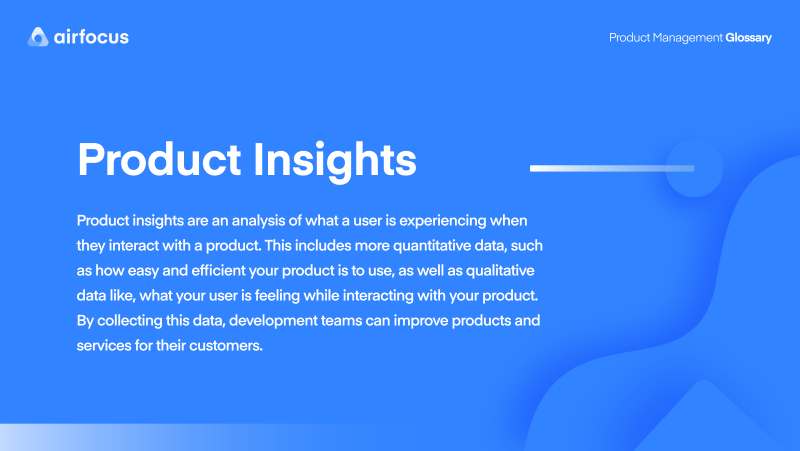 Product Insights