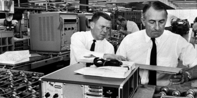 Bill Hewlett and Dave Packard, courtesy of Jon Brenneis/The LIFE Images Collection