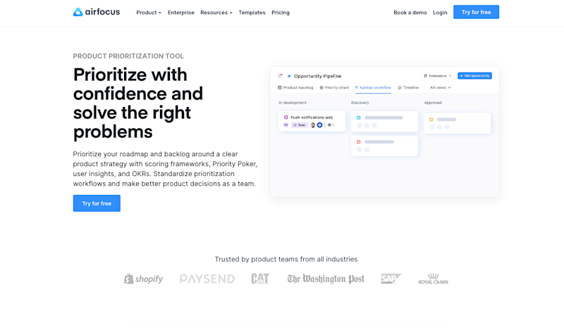 airfocus Prioritization