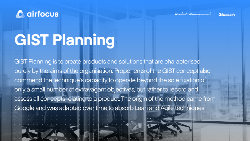 What is GIST Planning?