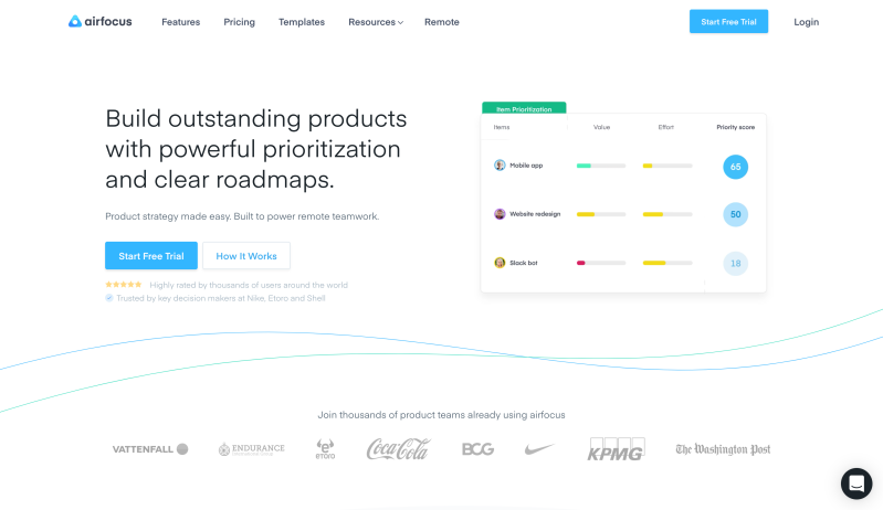 airfocus-prioritization-tool