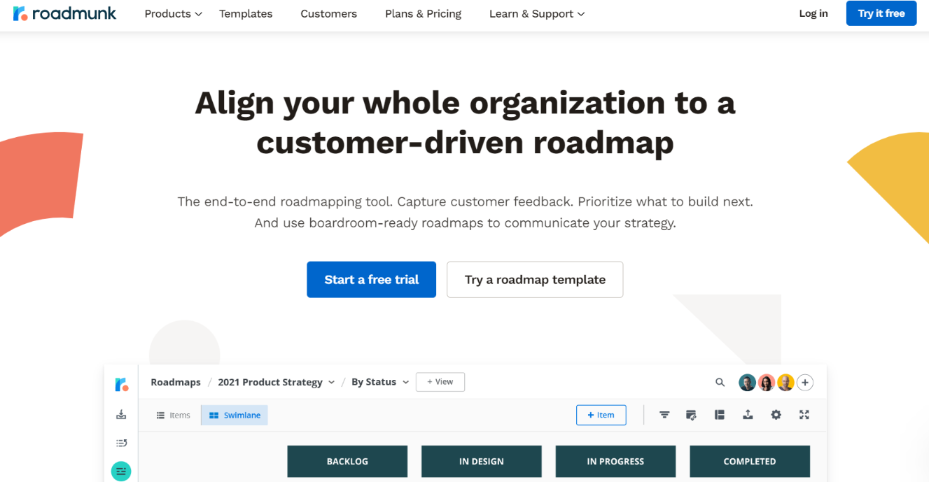 8 Best Roadmunk Alternatives for Your Business