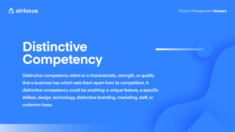 What Is Distinctive Competency
