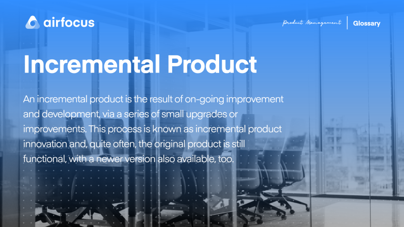 What Is An Incremental Product?