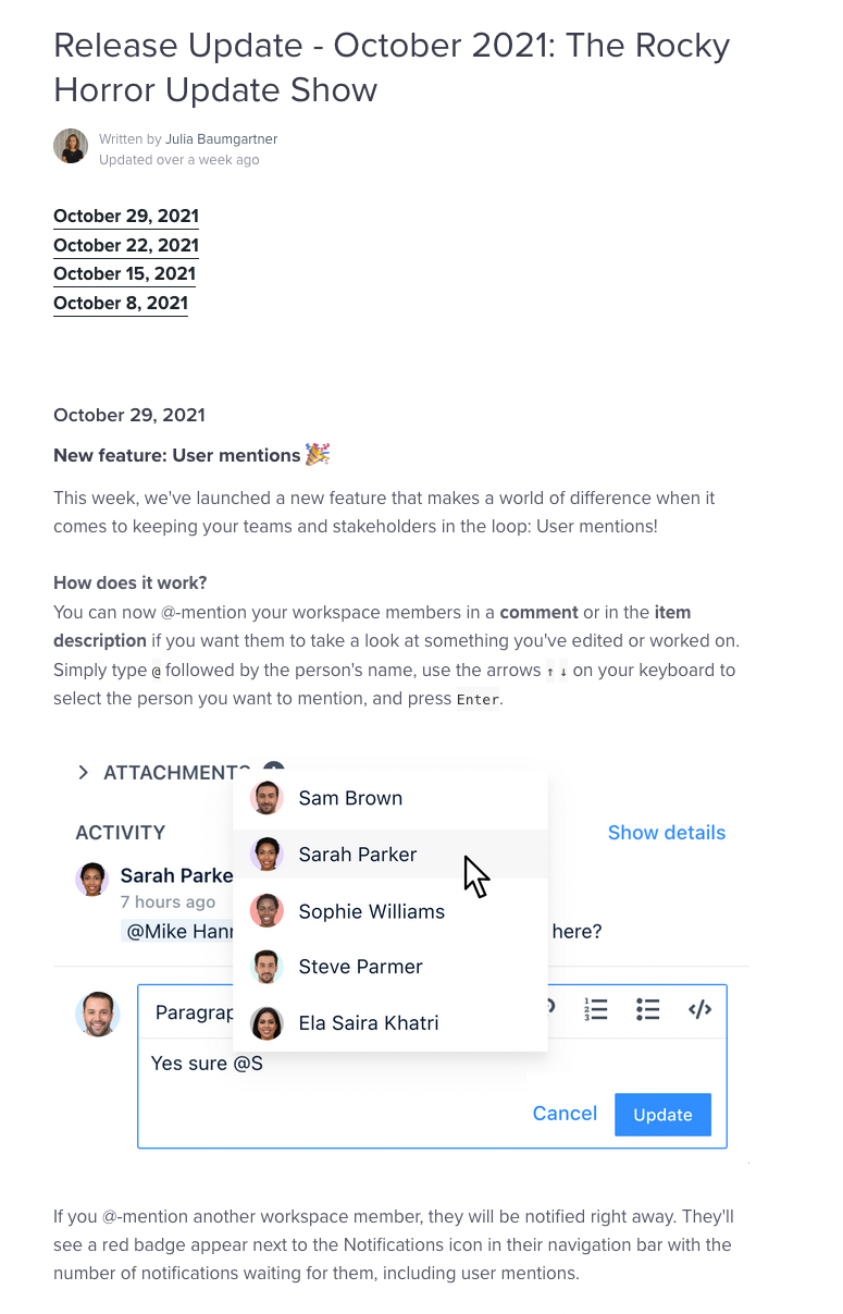 airfocus release notes
