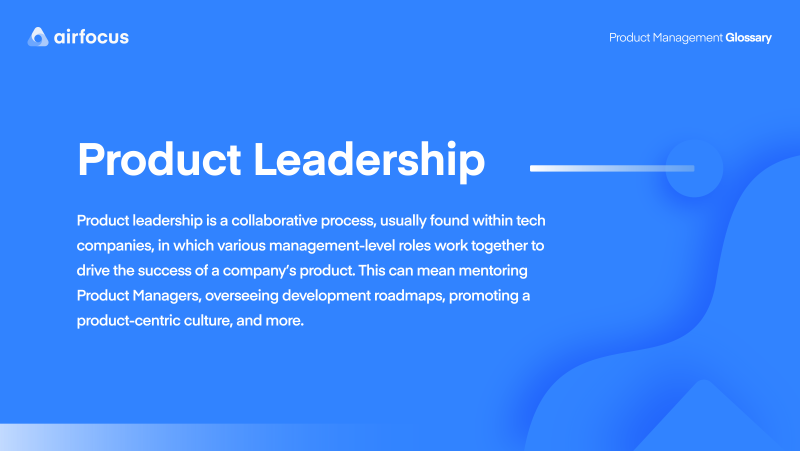 Product Leadership 