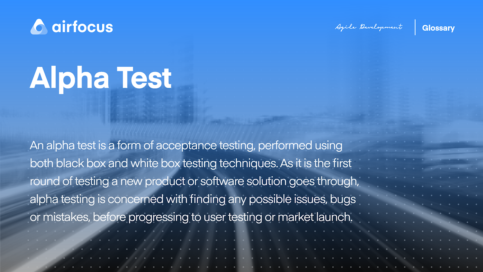 What Is An Alpha Test? Definition, Advantages and Disadvantages | airfocus