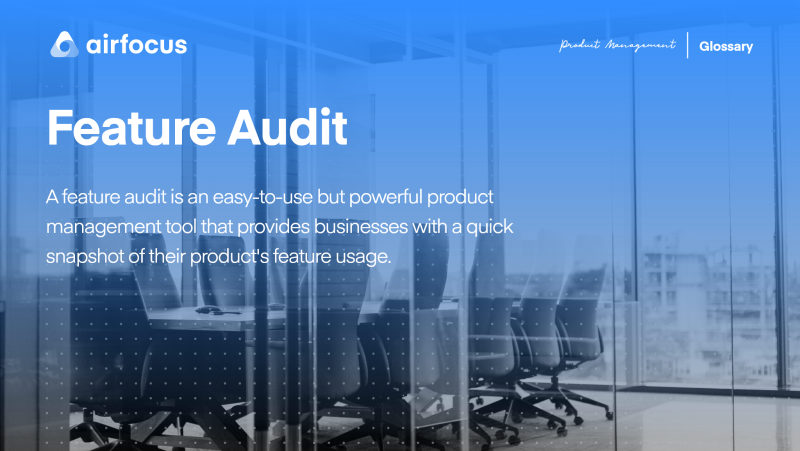 What is a Feature Audit?