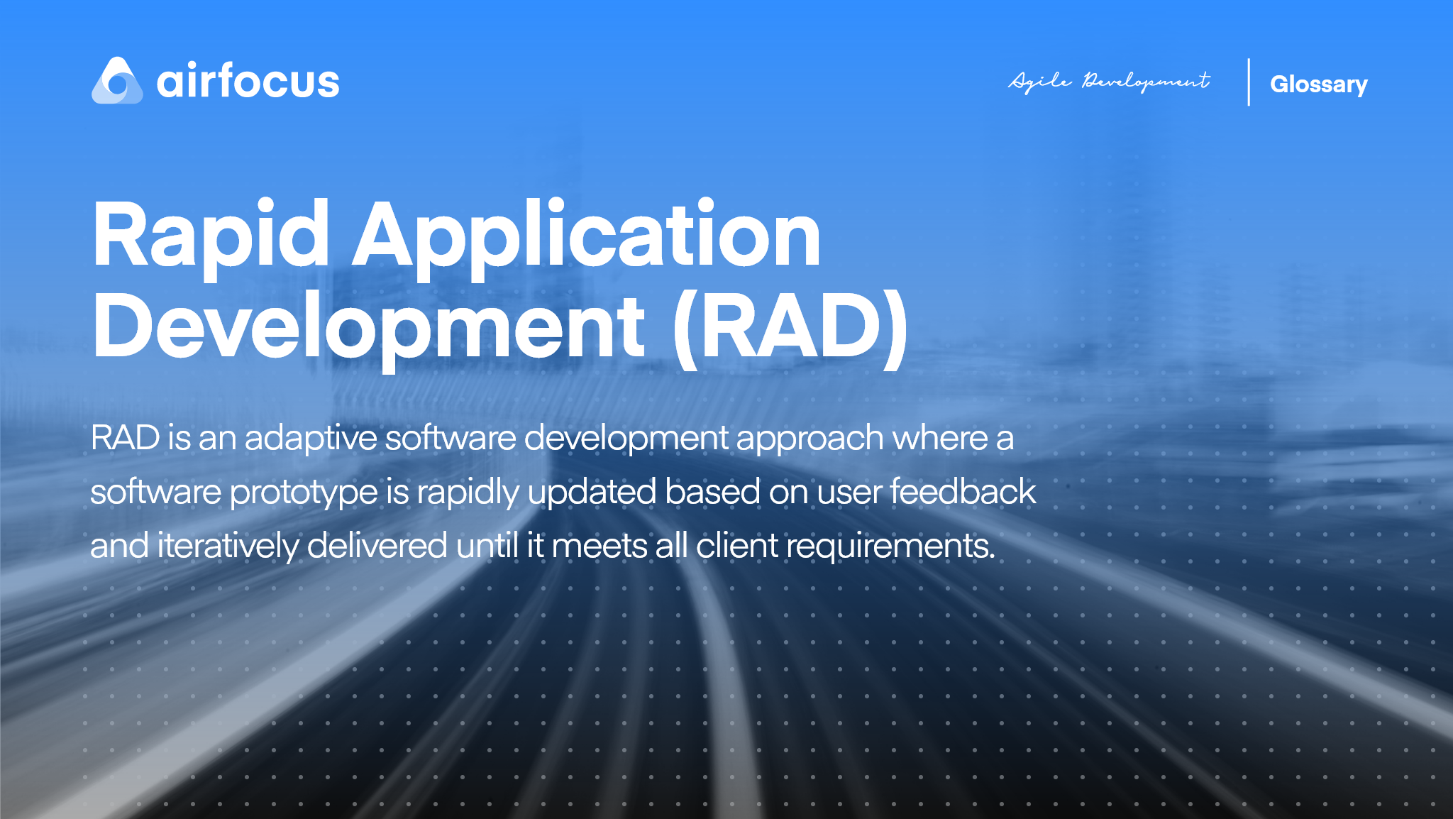 rapid application development definition