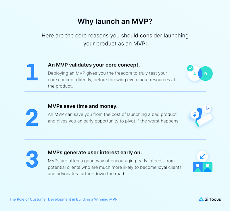 Why launch an MVP