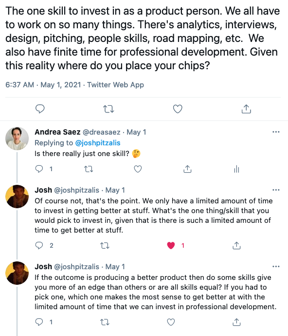 product management skill