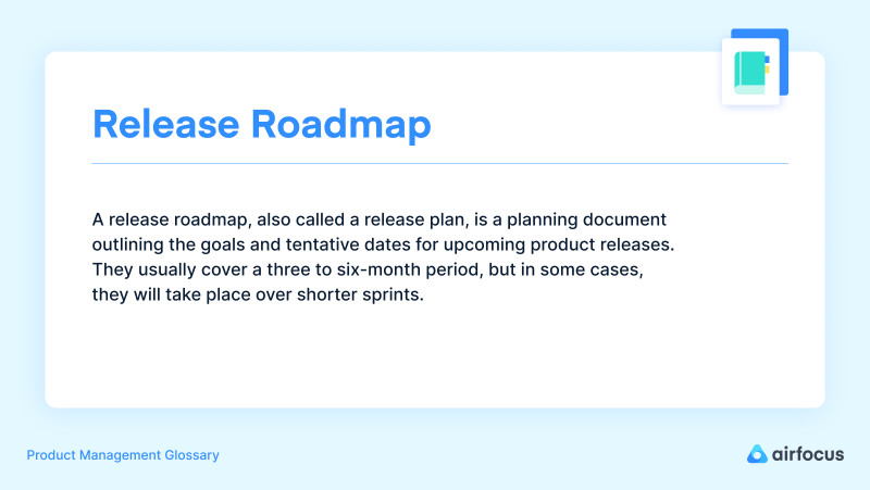 What is a Release Roadmap