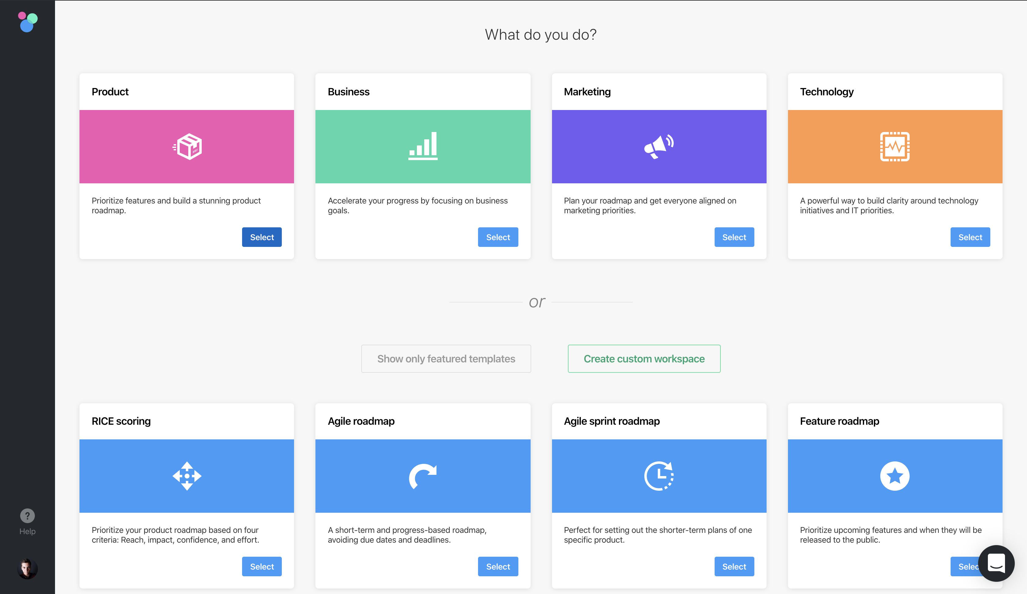 product-roadmap-choose-template