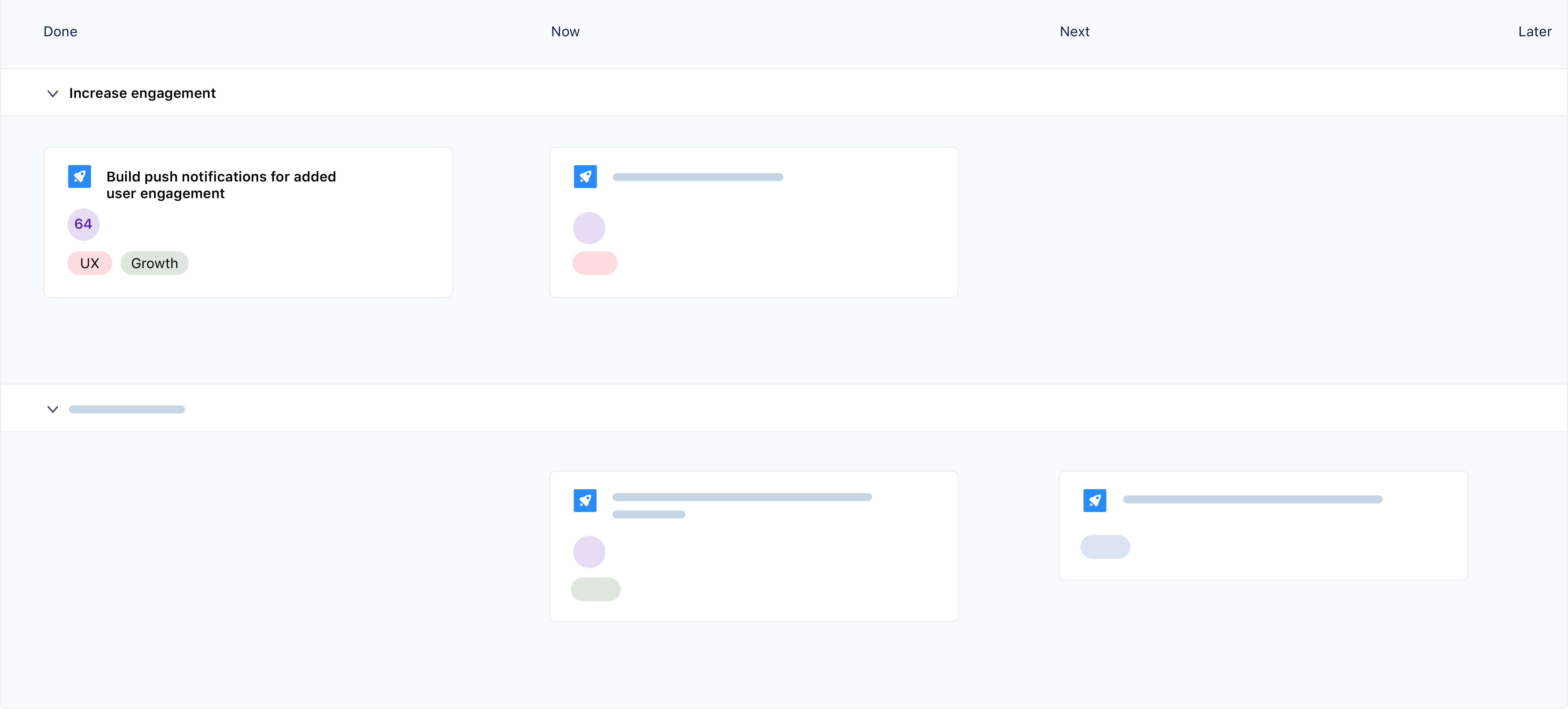 airfocus outcome-based roadmap template roadmap