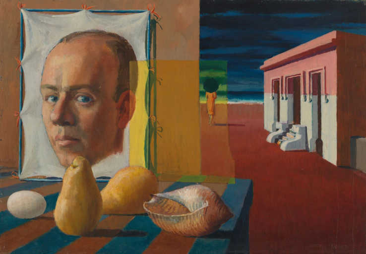 Jeffrey Smart Self portrait 1951 1952