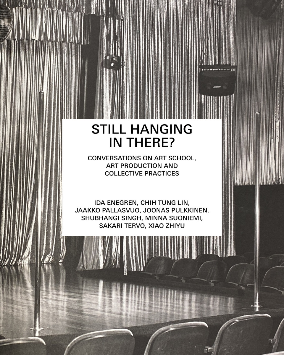 Still hanging in there event poster