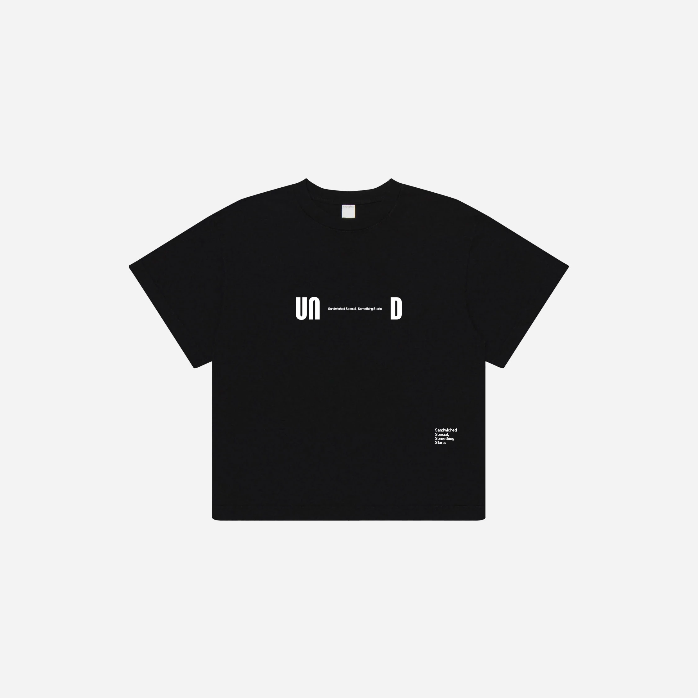 UN SSSS D T-Shirts Black | UnD