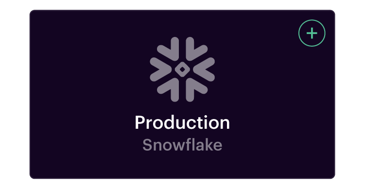 Connect Snowflake.