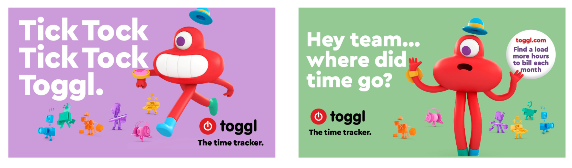 Toggl-segments