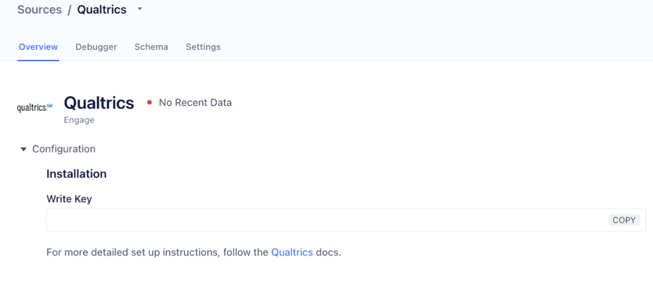 Use Qualtrics and Segment to collect customer feedback in realtime