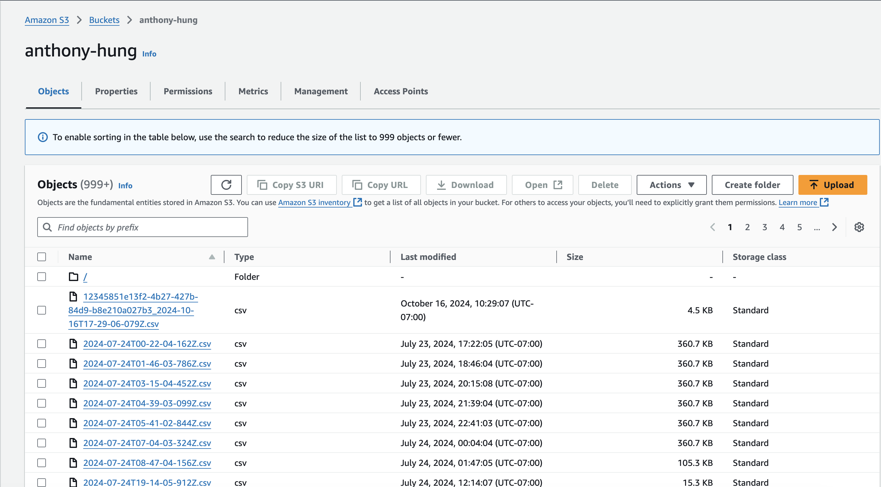 Stores object data, allowing teams to review and use it in other business process.