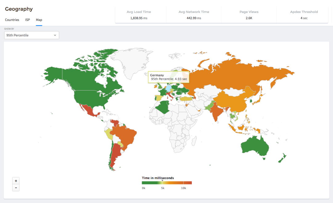 Visualize how your app performs across the world and where you should concentrate your efforts