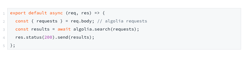 algolia-server-code