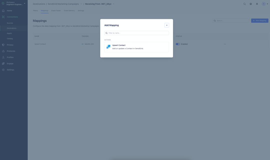 Add or update contacts in SendGrid automatically. 