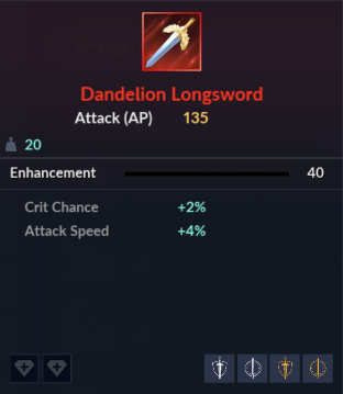 Dandelion Longsword