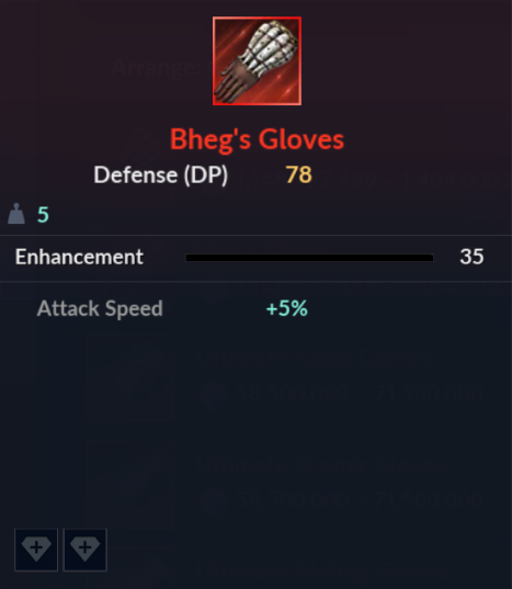 Bheg's Gloves