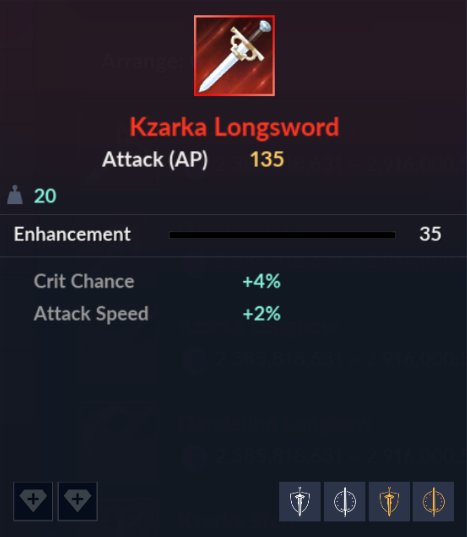 Kzarka Longsword Main-Weapon