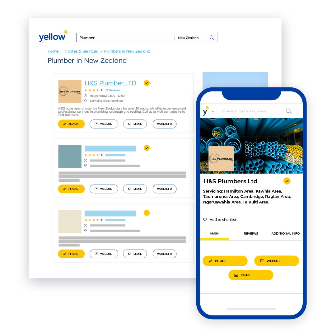 Yellow Books Our Solutions Yellow® NZ