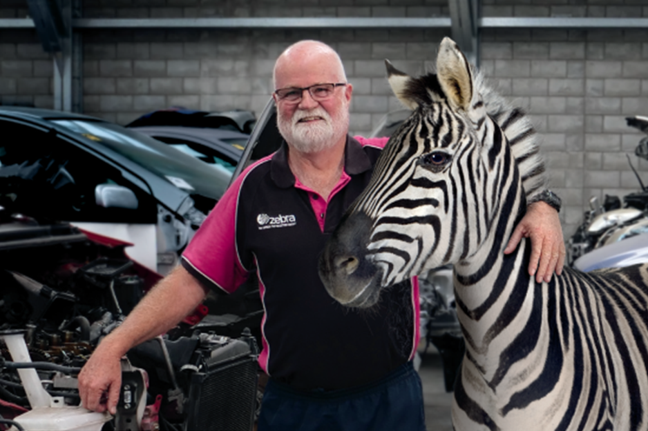 Zebra U Pick Self Service Car Parts - Warren Strong