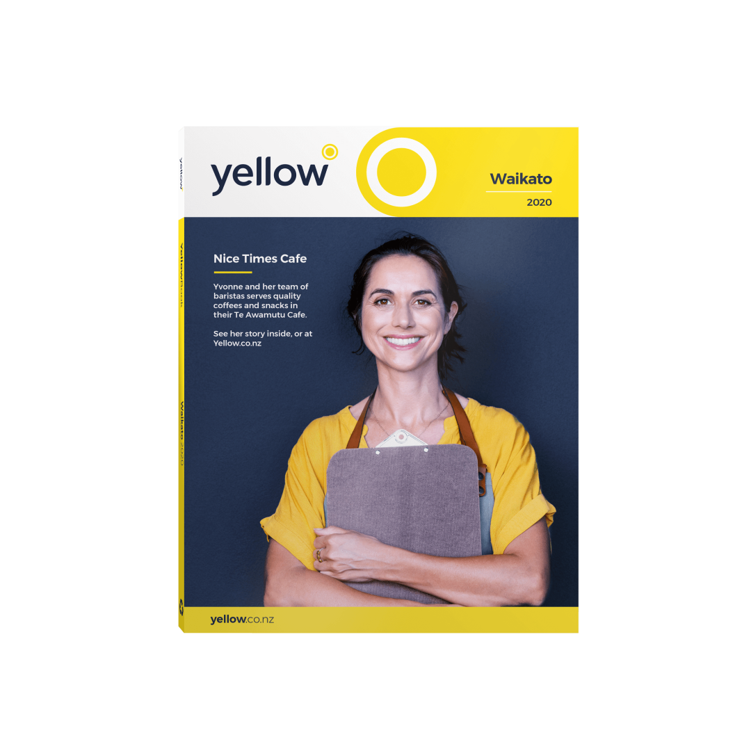 Be found with Yellow Pages