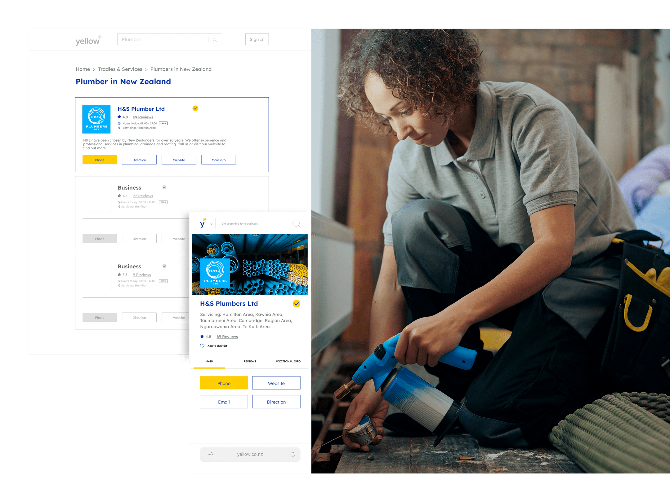 Yellow Profile Our Solutions Yellow® NZ
