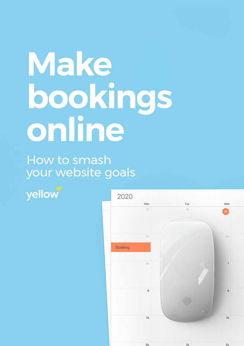 Image: Website Goals - Make Bookings Online