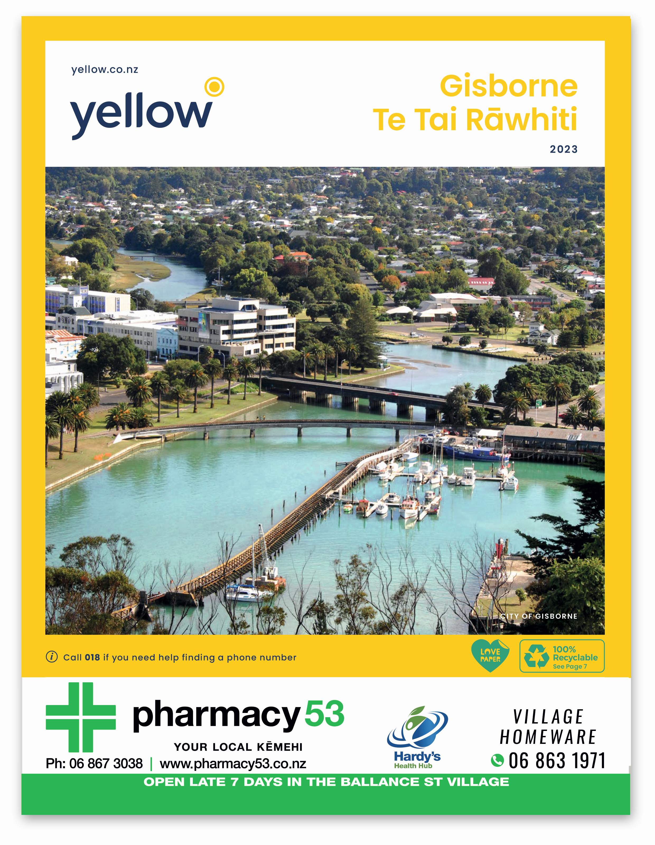 Yellow Page Covers Resources Yellow® NZ