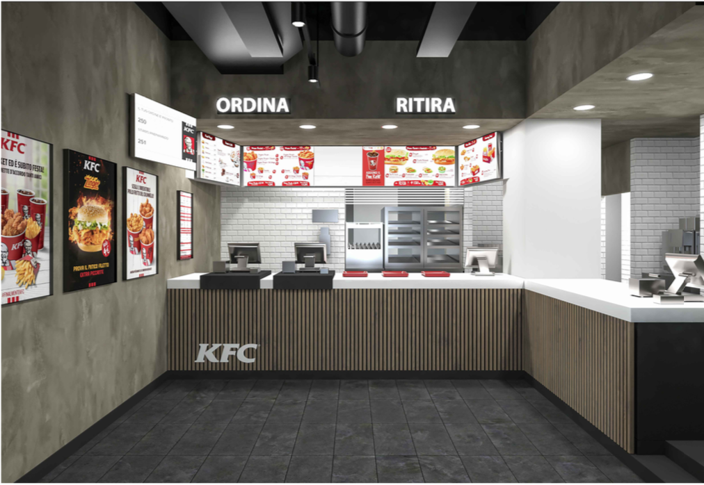 KENTUCKY FRIED CHICKEN OPENS IN ROME TIBURTINA AND EXTENDS ITS PRESENCE IN THE GREAT ITALIAN STATIONS