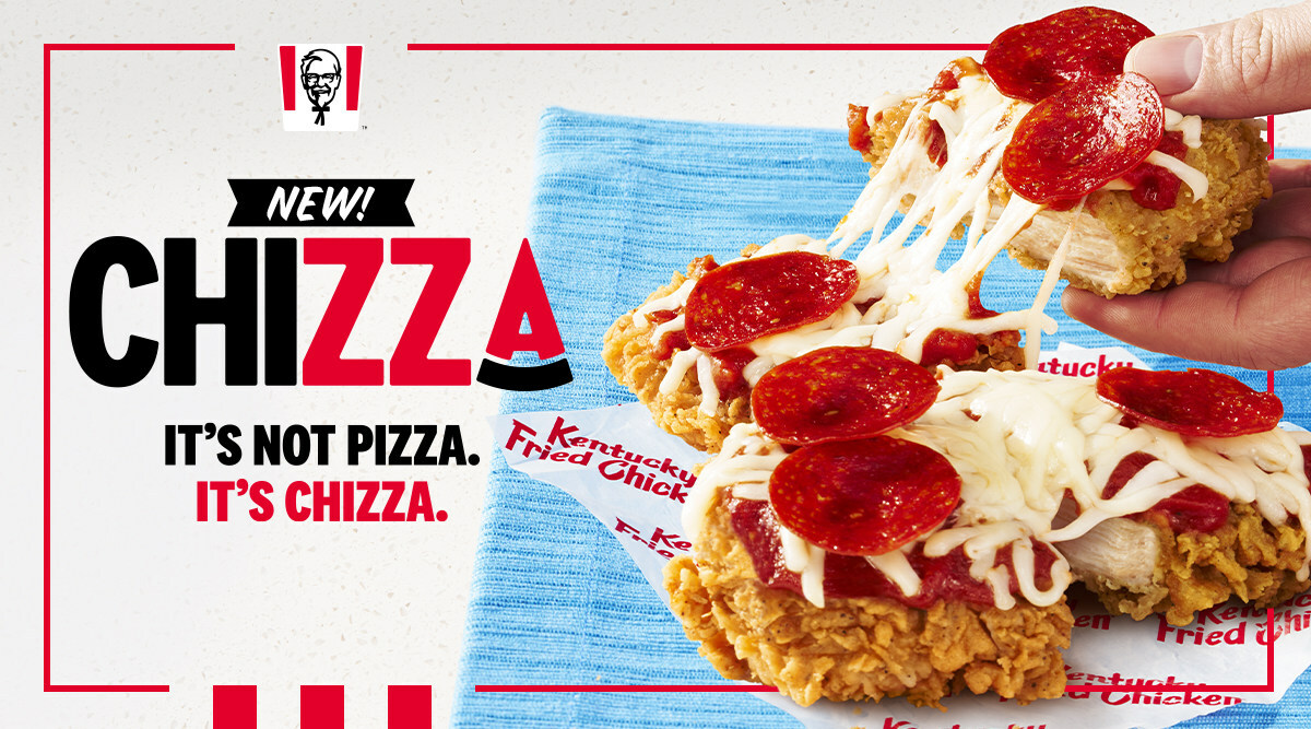 KFC - IT'S NOT PIZZA, IT'S CHIZZA - KFC® BRINGS THE GLOBAL