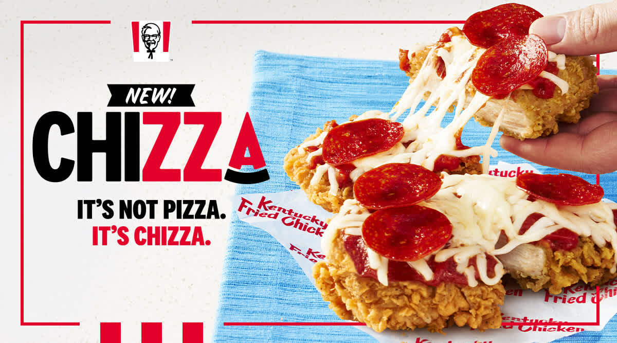 IT'S NOT PIZZA, IT'S CHIZZA - KFC® BRINGS THE GLOBAL BESTSELLER TO U.S. MENUS FOR THE FIRST TIME FEBRUARY 26